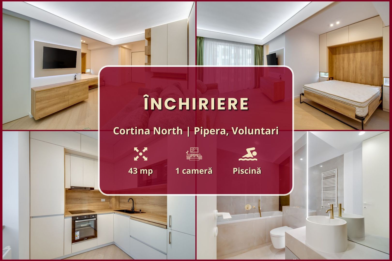 Cortina North || Studio || Finisaje de lux || Birou || Comision 0% - Poză 2