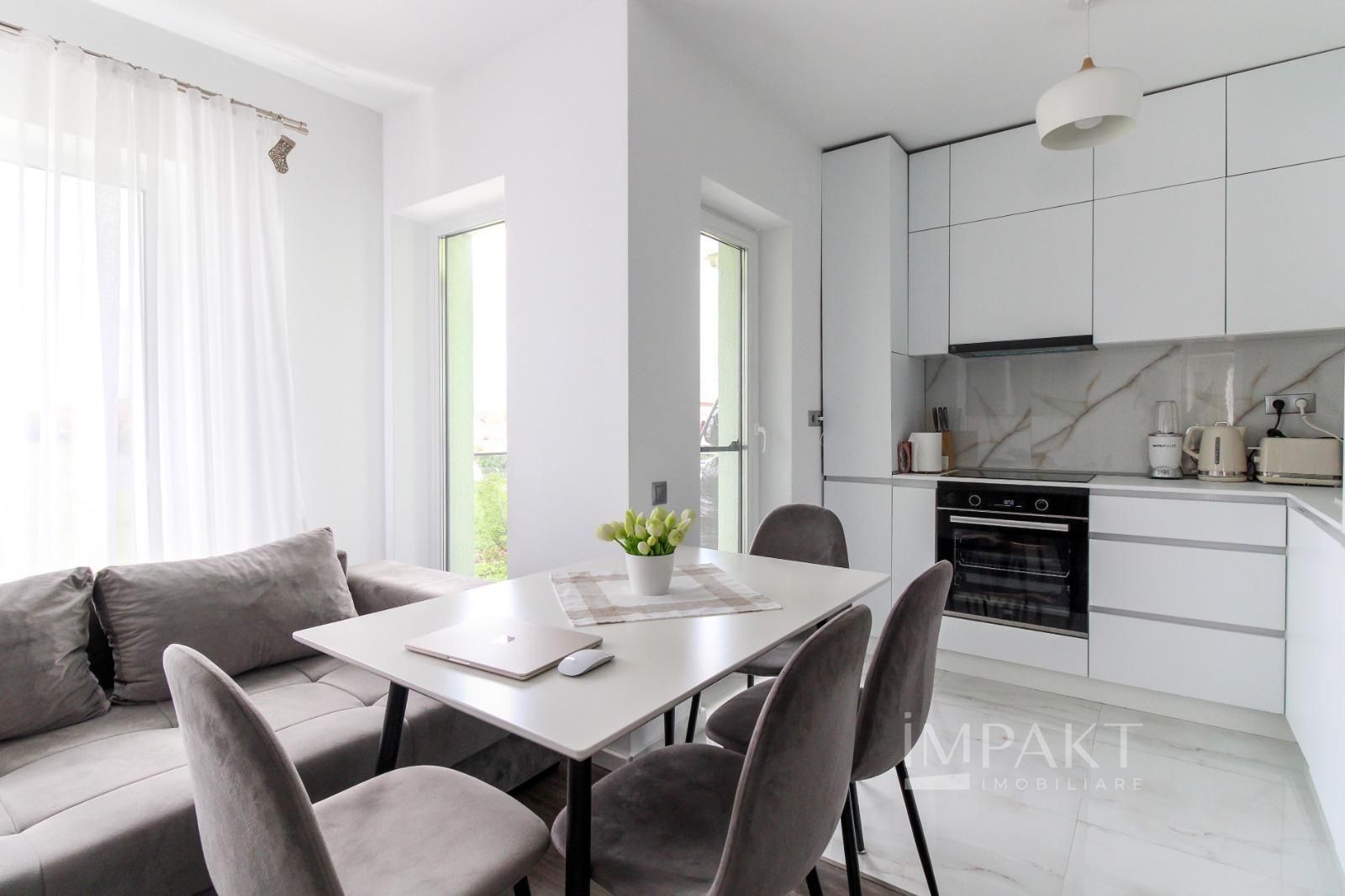 Apartament cu 3 camere ready to move in Floresti zona Terra - Poză 2