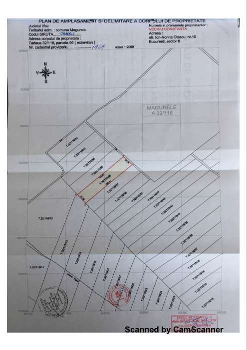 Teren de vanzare Magurele 5000 mp - Poză 1