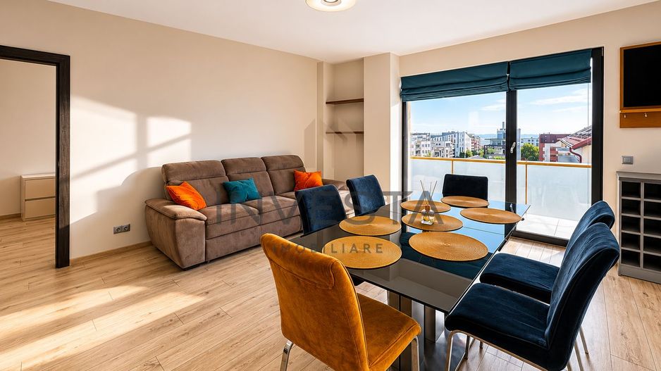 Apartament cu 2 camere si parcare de inchiriat in zona Buna Ziua - Poză 2
