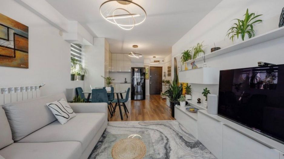 AP. 2 CAMERE ESTIC PARK, 2 LOCURI PARCARE, BLOC NOU, MOBILAT MODERN - Poză 4