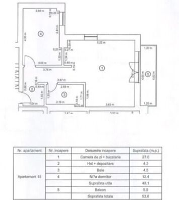Vânzare apartament tip studio mobilat și utilat  Avantgarden 3 faza 4 - Poză 19