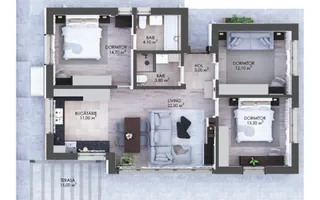 Vila moderna***4 camere***cu gradina//Cartier rezidential Corbeanca - Poză 37