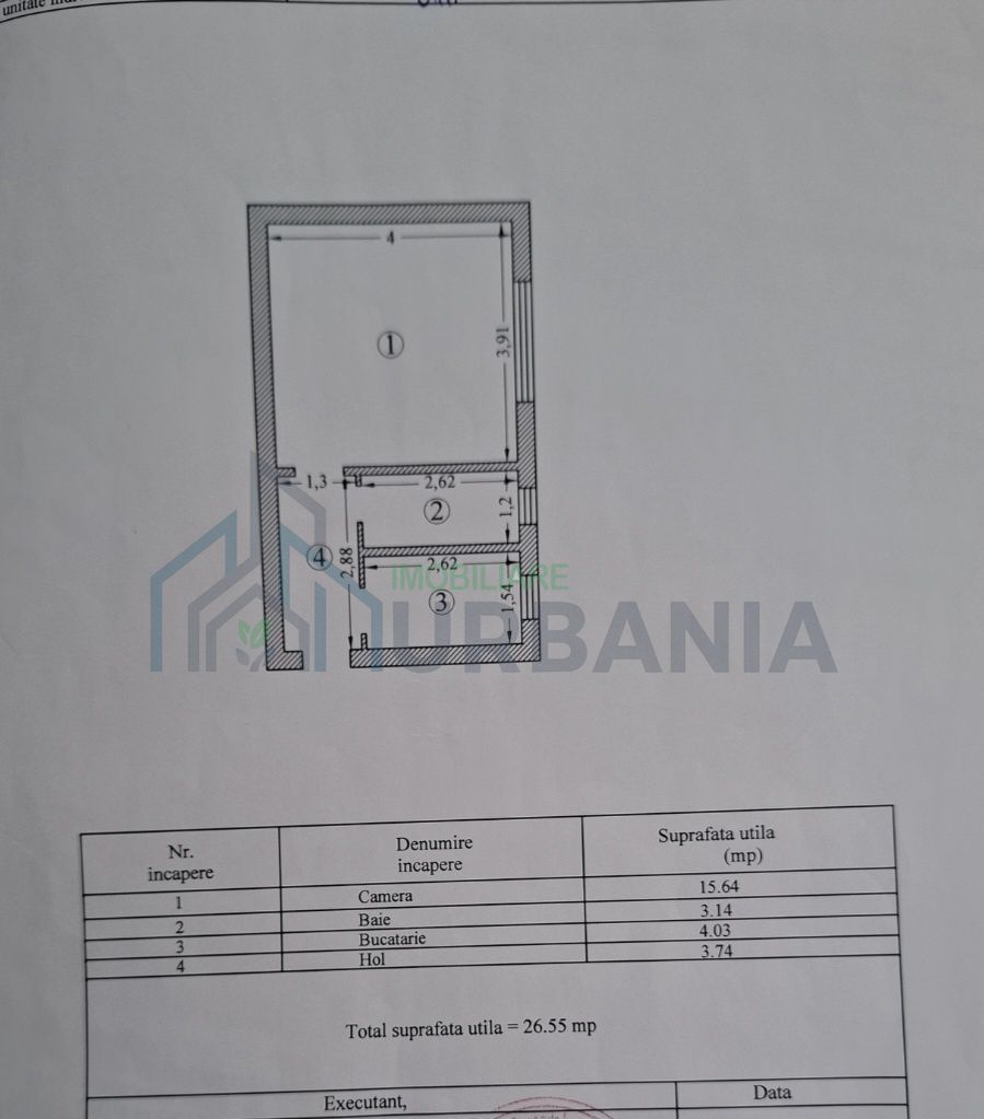 Garsonieră Tudor Vladimirescu la Bulevard - Poză 1