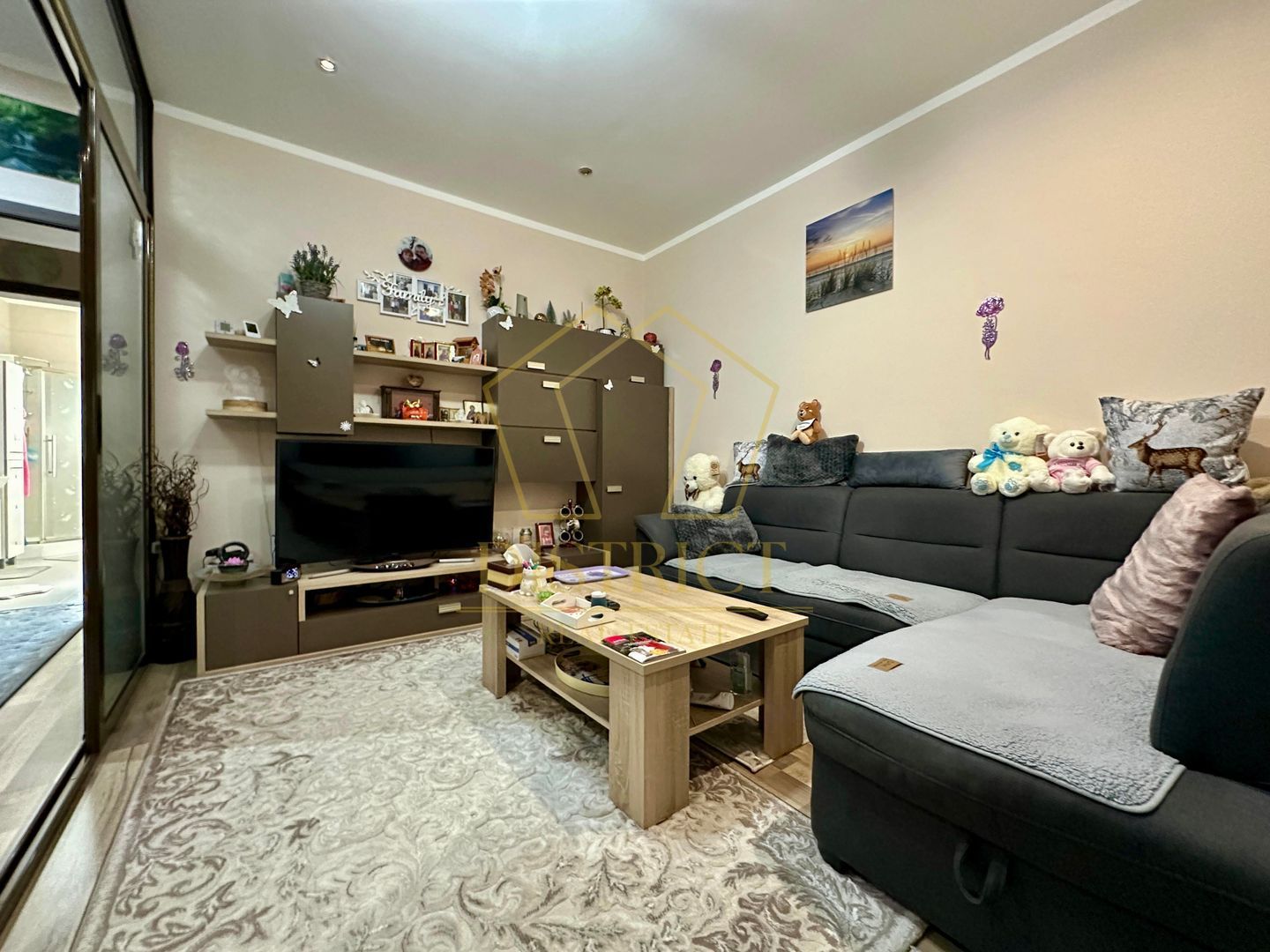 Apartament cu 3 camere mobilat si utilat la parter in Giroc la asfalt. - Poză 4