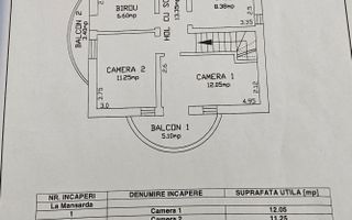 Casa individuala cu Garaj  Sura Mare - Schiță 11