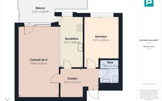 Apartament 2 camere | Nusco City Faza 1 | - Poză 7