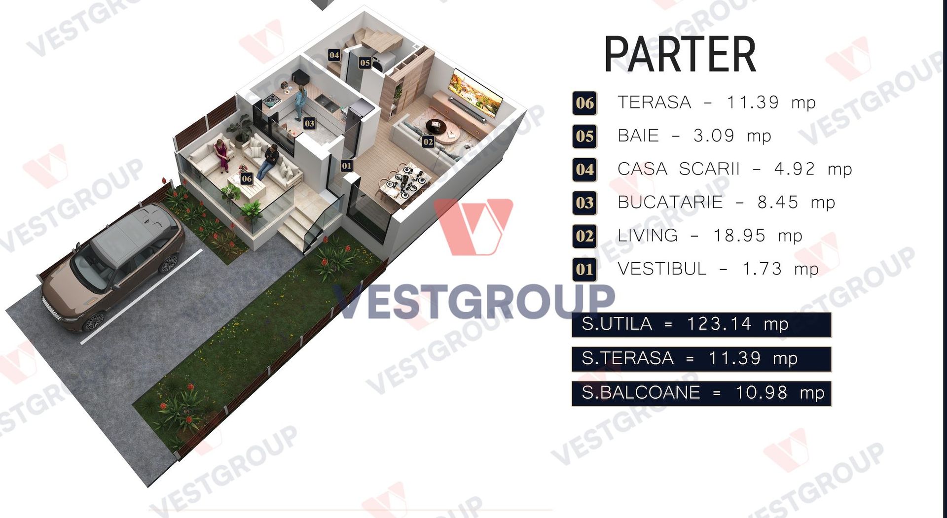 Private Villas Rezervelor Ansamblu Case Direct Dezvoltator Vest Group - Poză 6