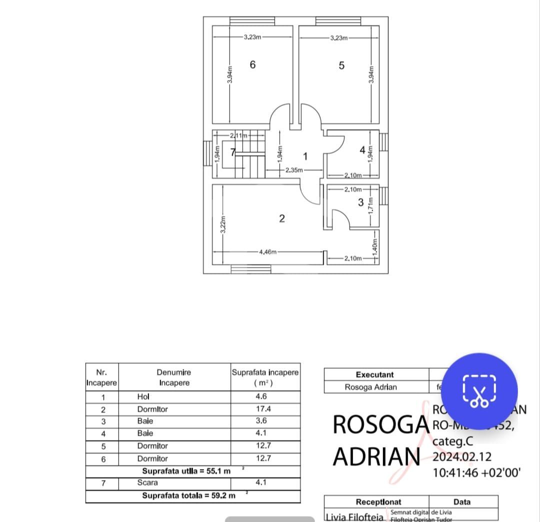CASA SMART+PISCINA+GARAJ+Zona BARBEQUE! str. Fortului Domnești - Schiță 29