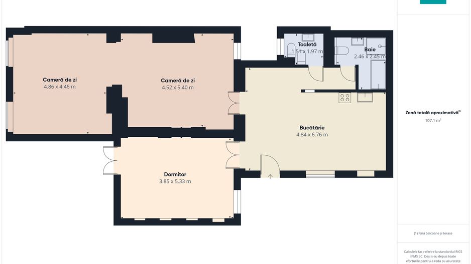 Apartament  cu 4 camere vintage ultracentral - Poză 10