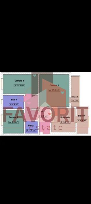 Apartament 3 camere decomandat | Zona Aradului - Poză 6