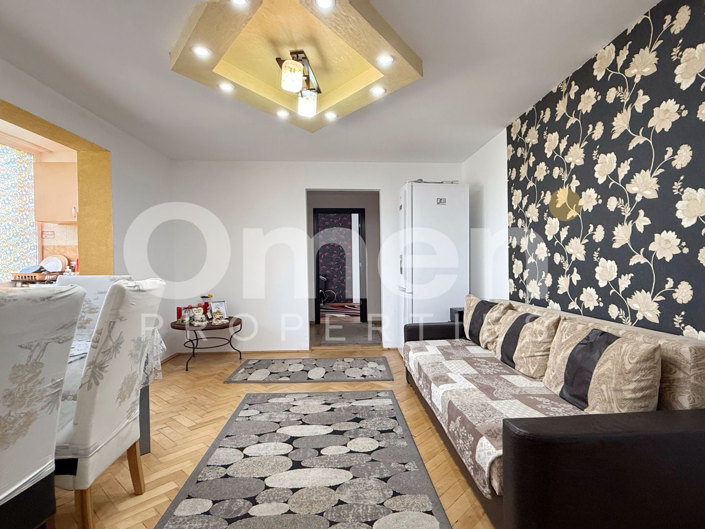 Apartament 3 camere , 53 mp , etaj 4 – Ciprian Porumbescu - Poză 1
