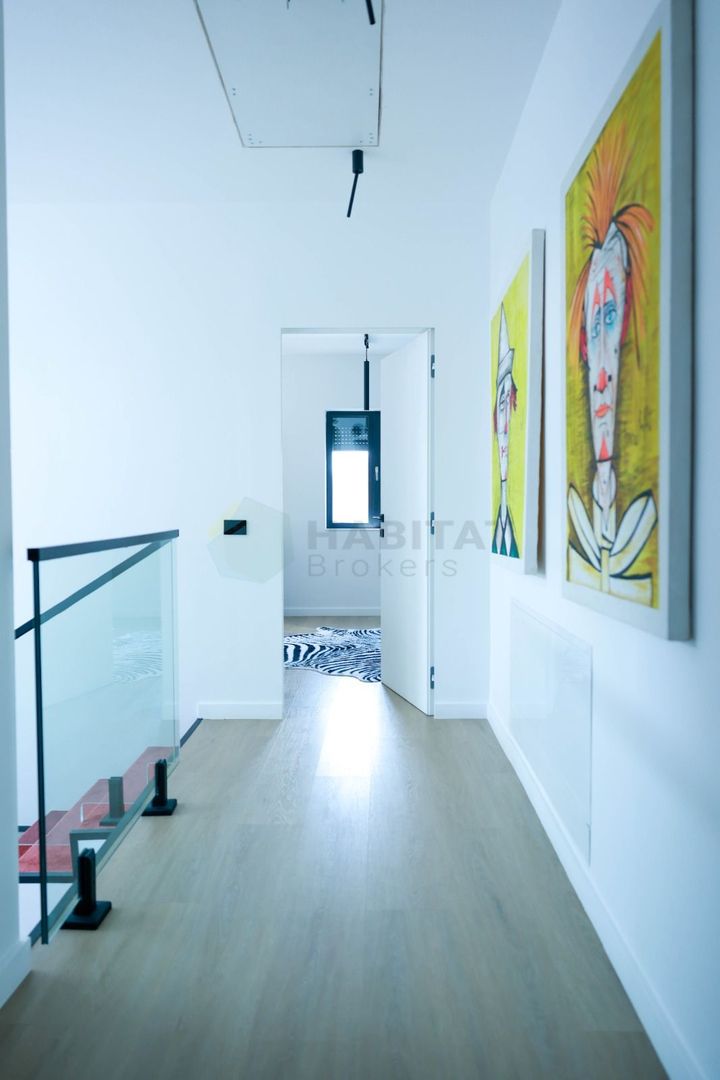 Vilă individuală Corbeanca | design modern, curte amenajată - Poză 25