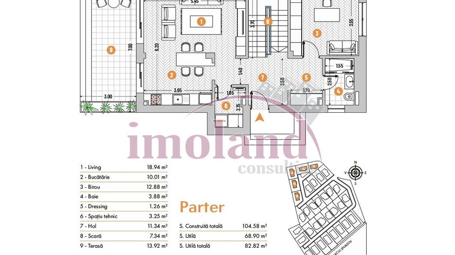 Lacul Snagov - Vila NOUA - 4 camere - vanzare - Schiță 17