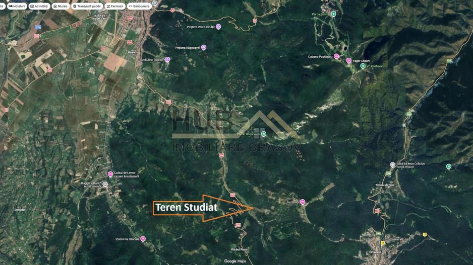 Teren 5.300 mp_Rasnov - zona Paraul Rece | Extravilan | Curent - Poză 2