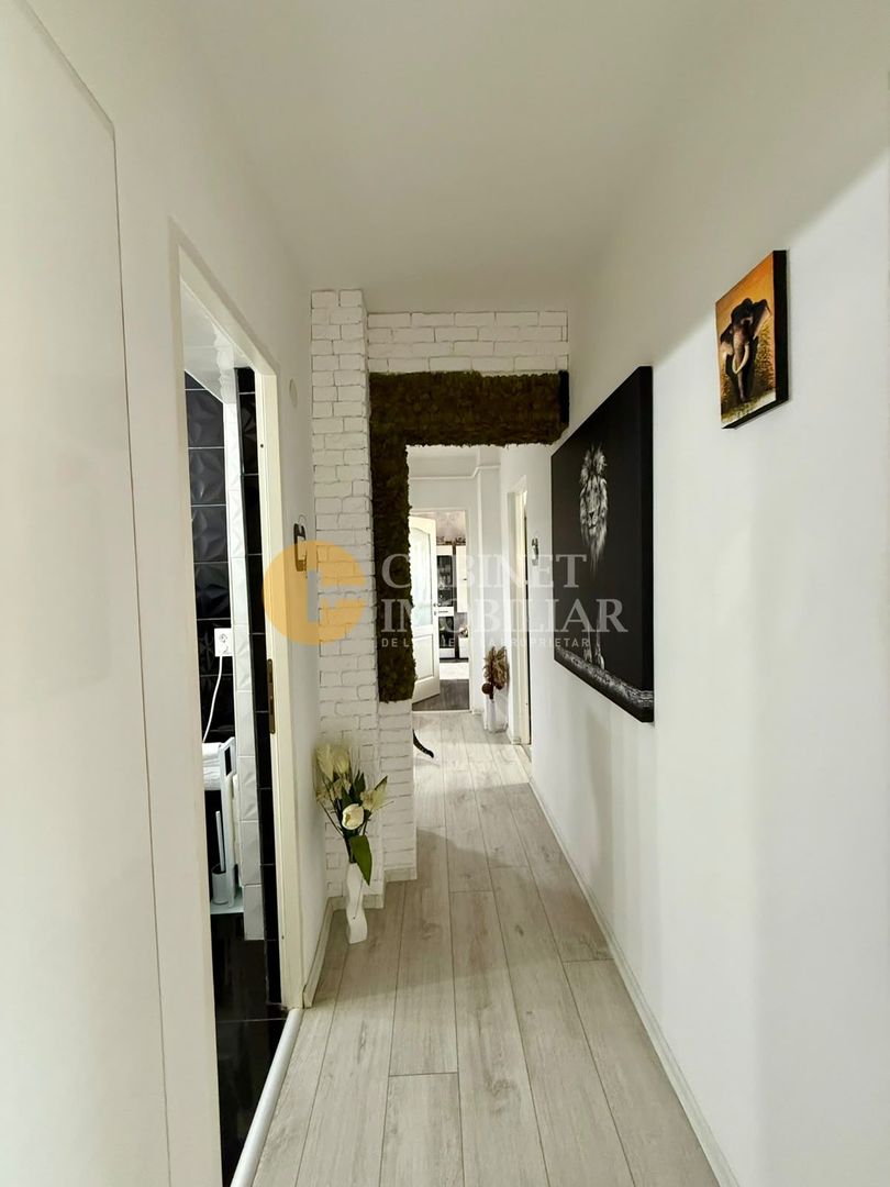 3 CAMERE DECOMANDAT--2 BAI--ETAJ 2 BULEVARD--RENOVAT COMPLET 2020--CANTA - Poză 8