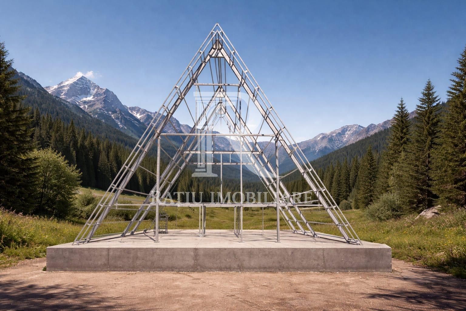 A-FRAME GRAND – STRUCTURĂ METALICĂ PREMIUM | 5 CAMERE - Poză 24
