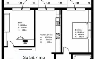 Apartamente cu 3 camere/60-63mp/TERASE 24-52mp/IMOBIL NZEB/TVA INCLUS. - Poză 4