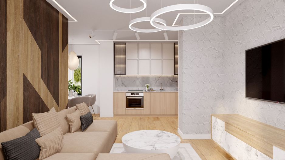 Apartament 4 camere nou, cu terasa  Pta-Unirii AP15B - Poză 1