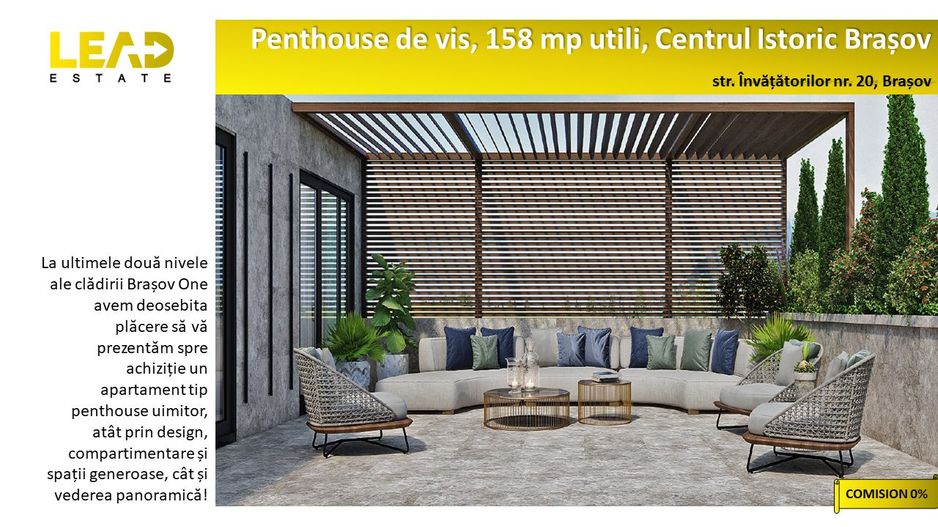 Lux si intimitate! Penthouse 158 mp, Centrul Istoric, Brasov - Poză 2