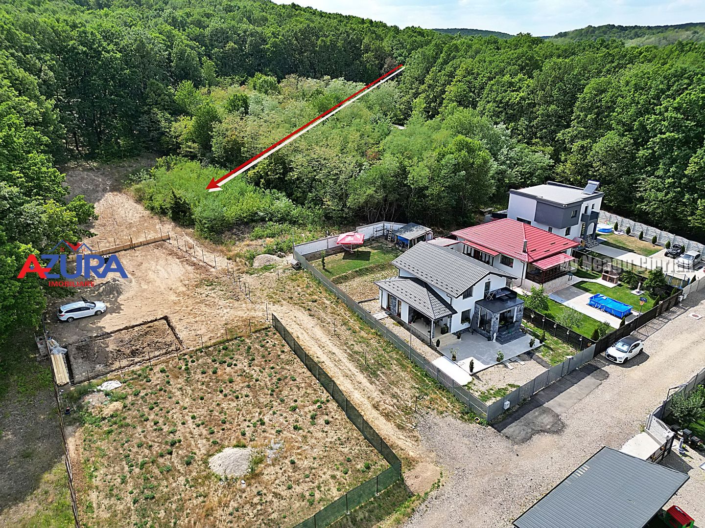 AZURA Imobiliare - Vanzare teren Hintesti, langa padure, 300m din DN - Poză 19