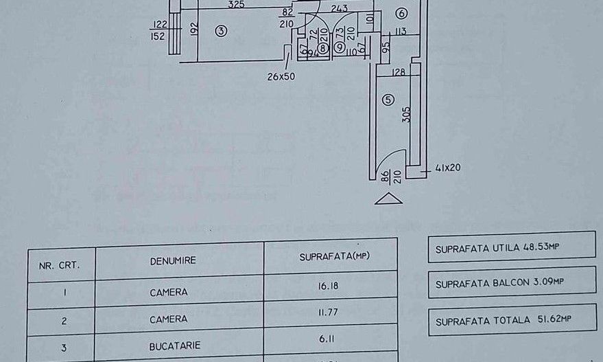 Vanzare Apartament 2 camere, 52 mp, etaj 2/10 – lipit de Parcul Moghioroș - Poză 7