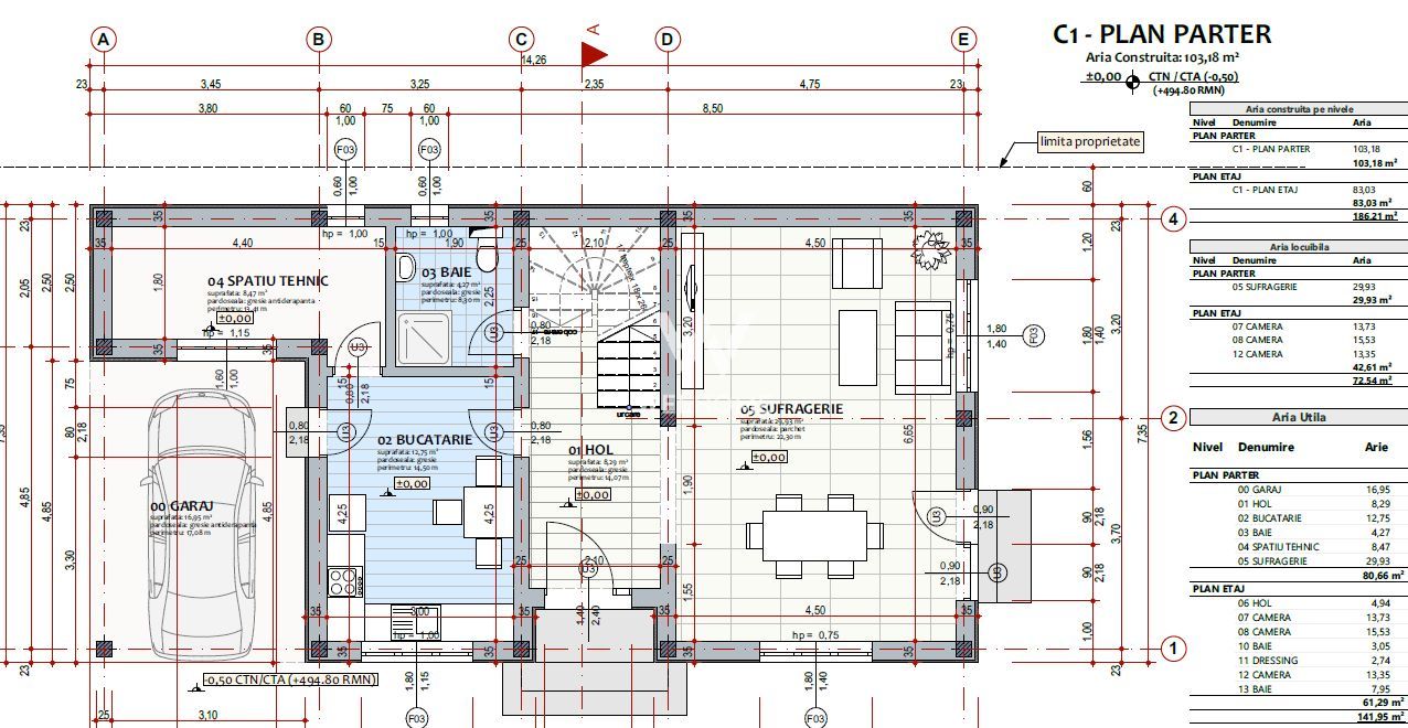 Casa individuala, Poplaca Sibiu - Schiță 14