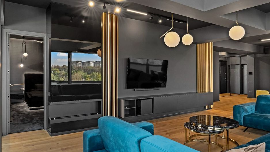 Apartament 3 camere lux | 140 mp | 33 mp terasă | Șos. Petricani - Poză 18