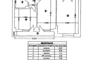Apartament 4 camere Unirii | 1995 | decomandat | stradal | - Poză 17