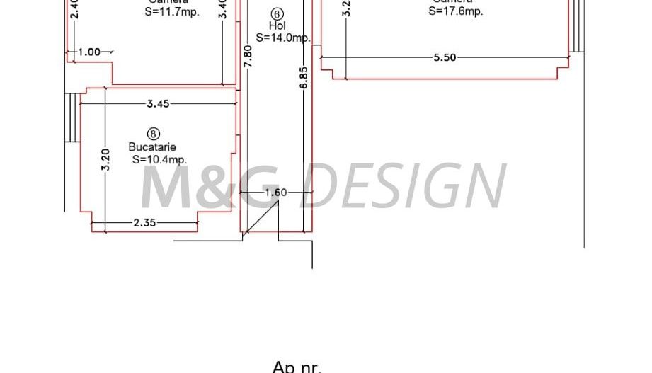 4 cam Dorobantilor 85 mp in curs de amenajare - Poză 3