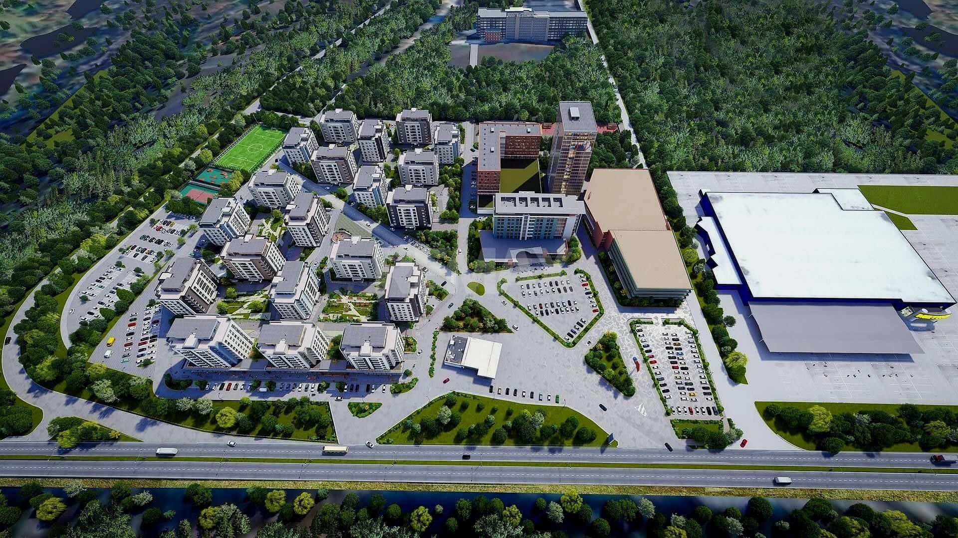 Apartament cu 2 camere | 73,17 m² | METROPOLIS City | Botanica, Chișinău - Poză 2