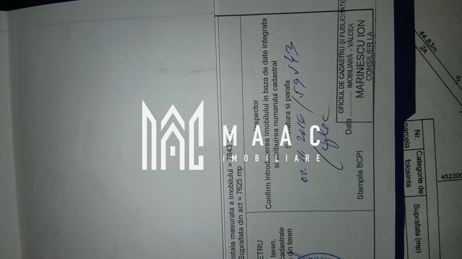 Teren Salatrucel | 8300 m | 12 euro/ metru | Intravilan si extravilan | - Poză 8