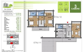 DUPLEX 3CAM. -MUTARE IMEDIATA / SCOALA BRAUNER,METROU N TECLU! - Poză 2