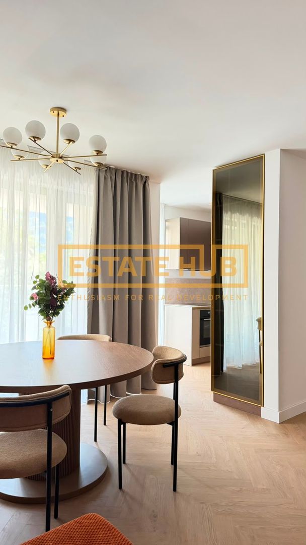 Apartament cu 3 camere, amenajare elegantă și terasă | The Nest - Poză 12