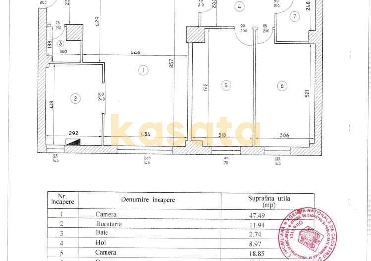 OPORTUNITATE | CEL MAI BUN PREȚ PE MP! | CONSTRUCȚIE 2008 - Schiță 13