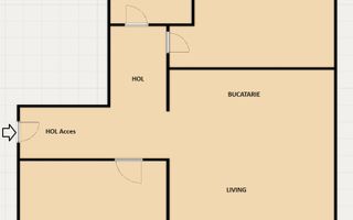 Apartament cu 3 camere + loc de parcare in Floresti, zona Teilor - Poză 14