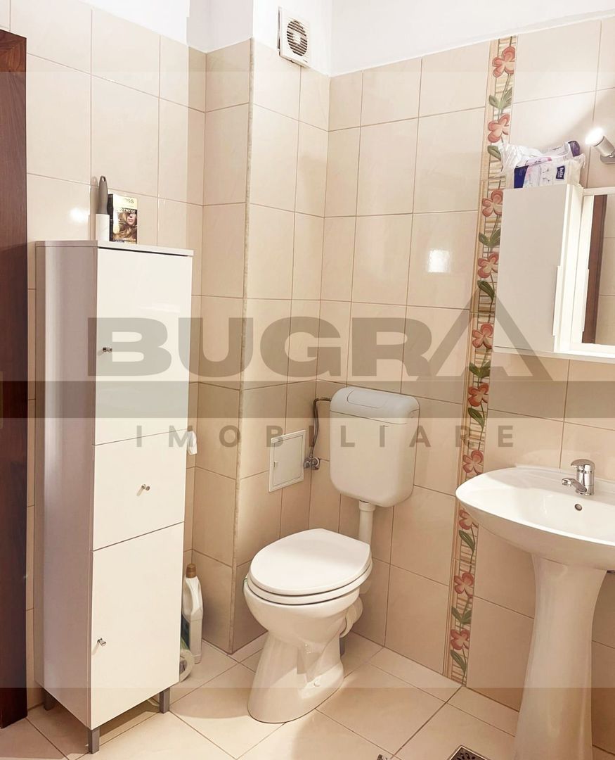 Apartament 3 camere, 46 mp,  complet mobilat, zona Calea Turzii - Poză 13