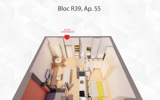 Apartament nou tip PENTHOUSE la ARED Comision 0 - Poză 1