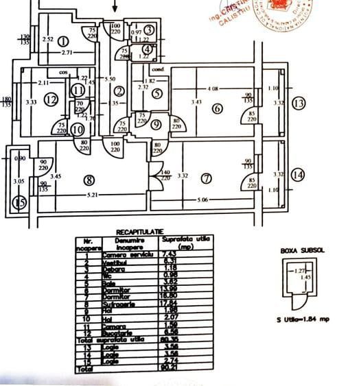 APARTAMENT ULTRACENTRAL ZONA  KOGALNICEANU - Poză 14
