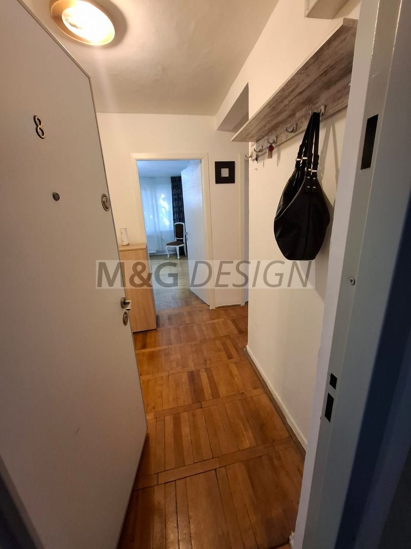Semicentral, etaj 1, 2 camere decomandat, centrala, clima - Poză 2