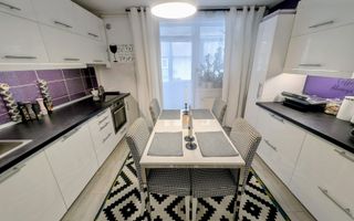 Apartament 3 camere, mansardă + balcon, complet utilat - Poză 3