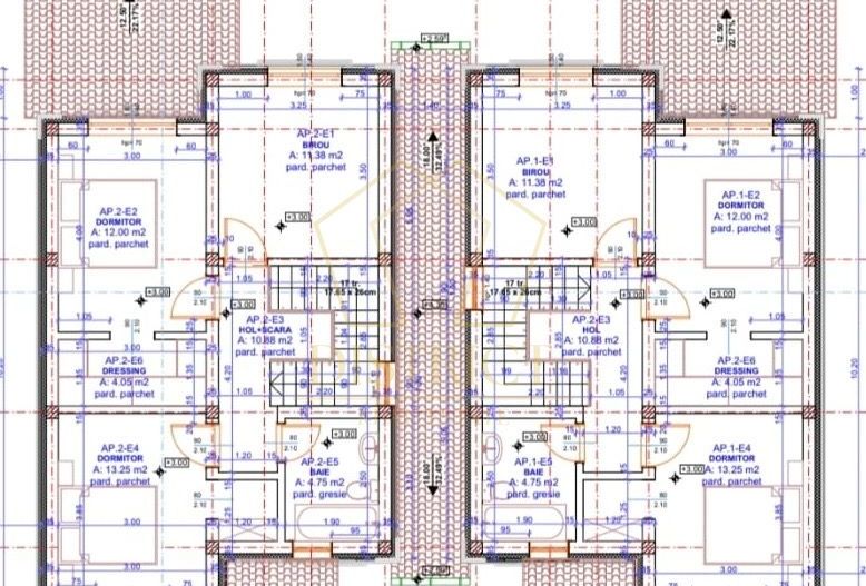 Duplex cu 4 camere despărțit prin camera tehnica | Mosnita Noua - Poză 13