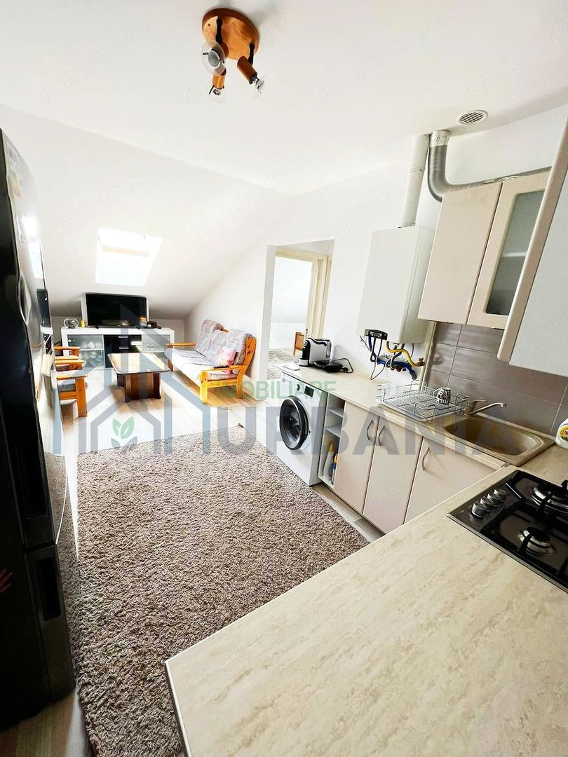 Închiriez apartament 3 camere, semidecomandat, Valea Lupului - Poză 5