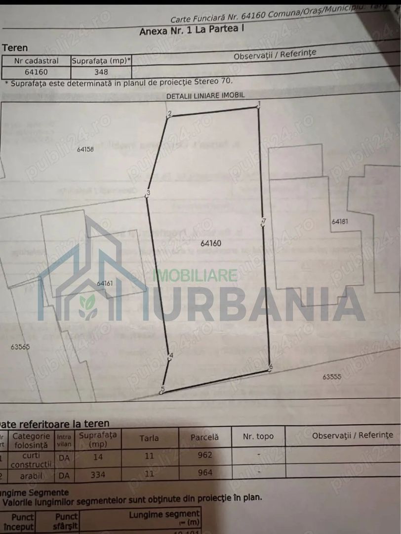Teren intravilan de vânzare în Târgu Frumos, strada Mihail Kogălniceanu - Poză 3
