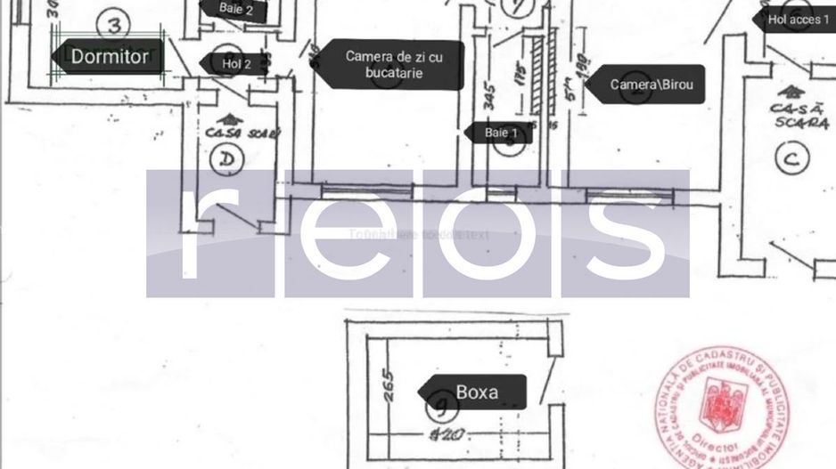 DE VANZARE 2 CAMERE IN VILA P+2 + BOXA + 2 BAI - CENTRALA - VICTORIEI - Poză 9