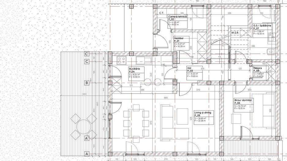 Vanzare Vila individuala P+1 2026 Mogosoaia - str. Poieni Ilfov - Schiță 6