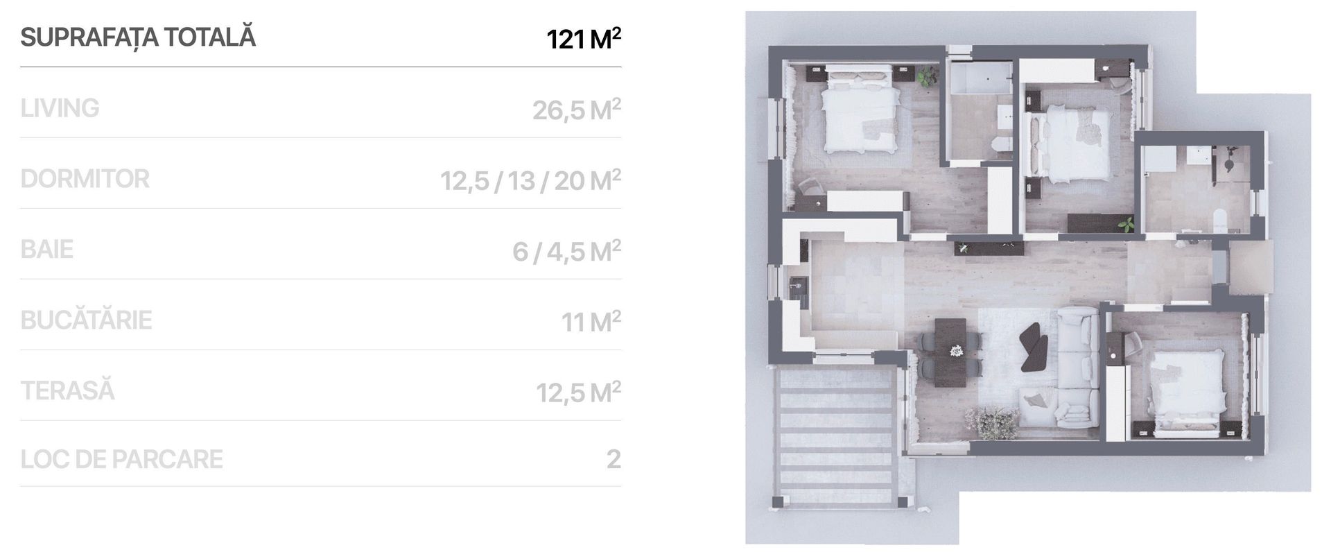 Casă de închiriat în comunitatea rezidențială "MyCorbeanca", Corbeanca - Poză 5
