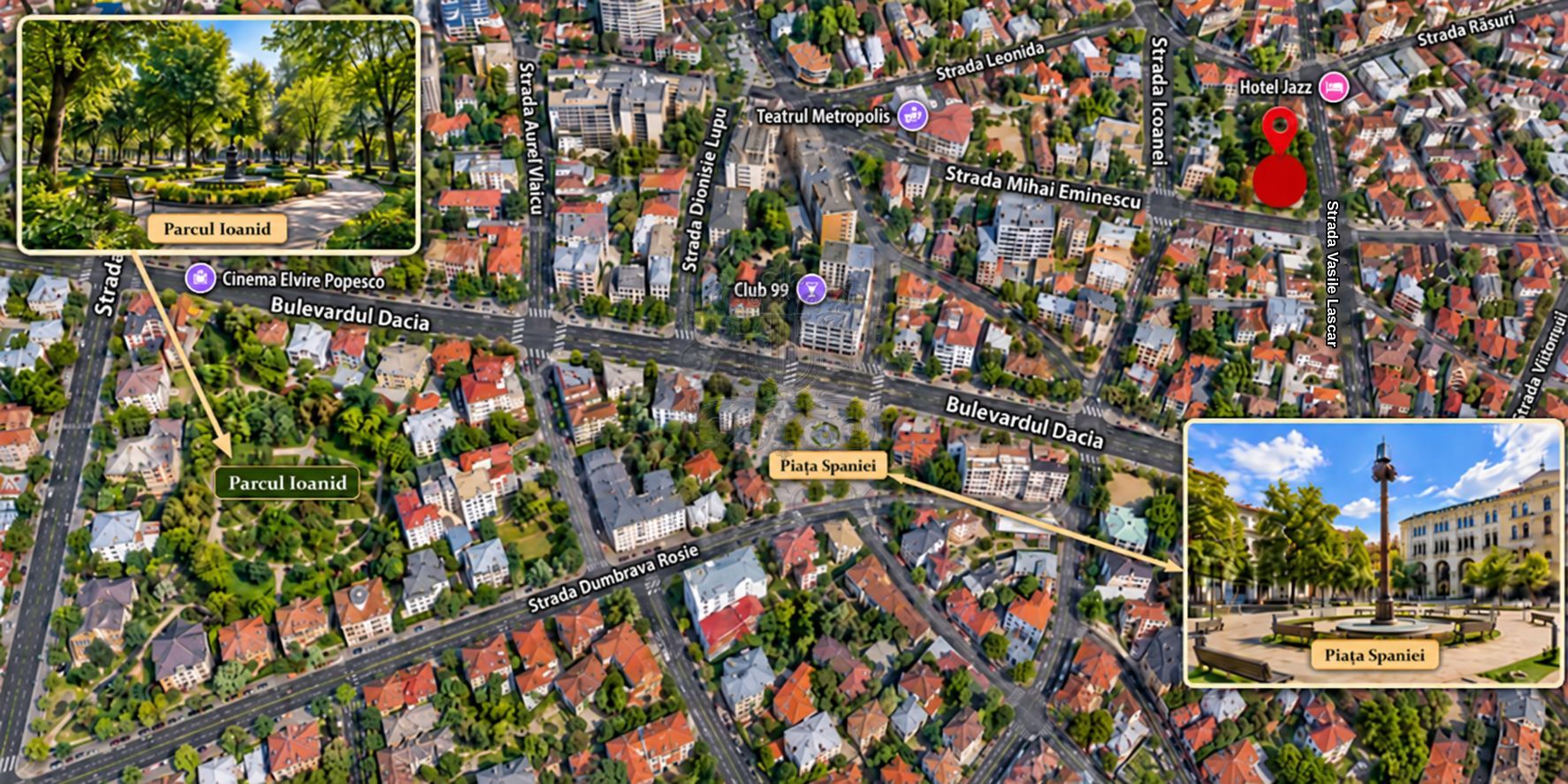 Teren 257 mp | Deschidere la două strazi | Vasile Lascar – Eminescu - Poză 4