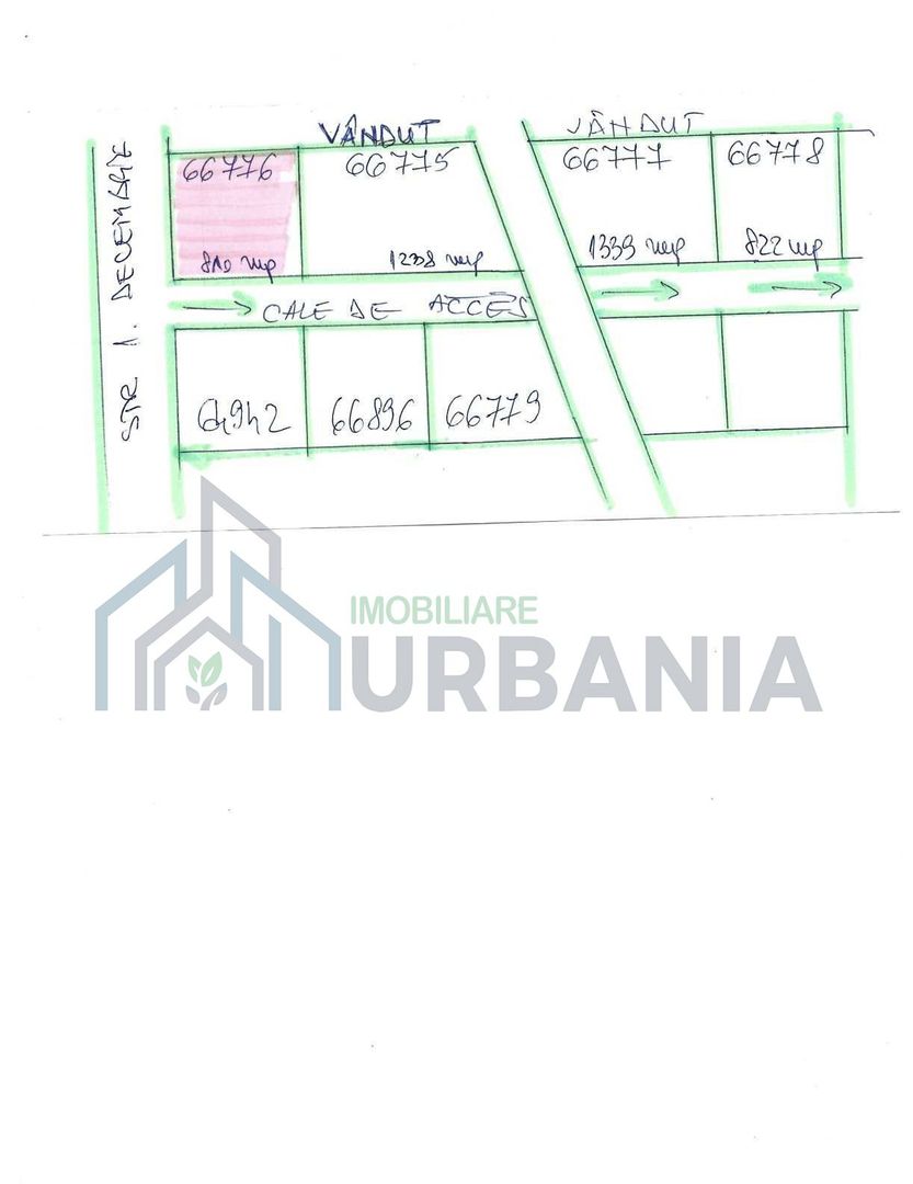 Teren intravilan de vanzare, 810 mp, Rediu, strada 1 Decembrie - Poză 3
