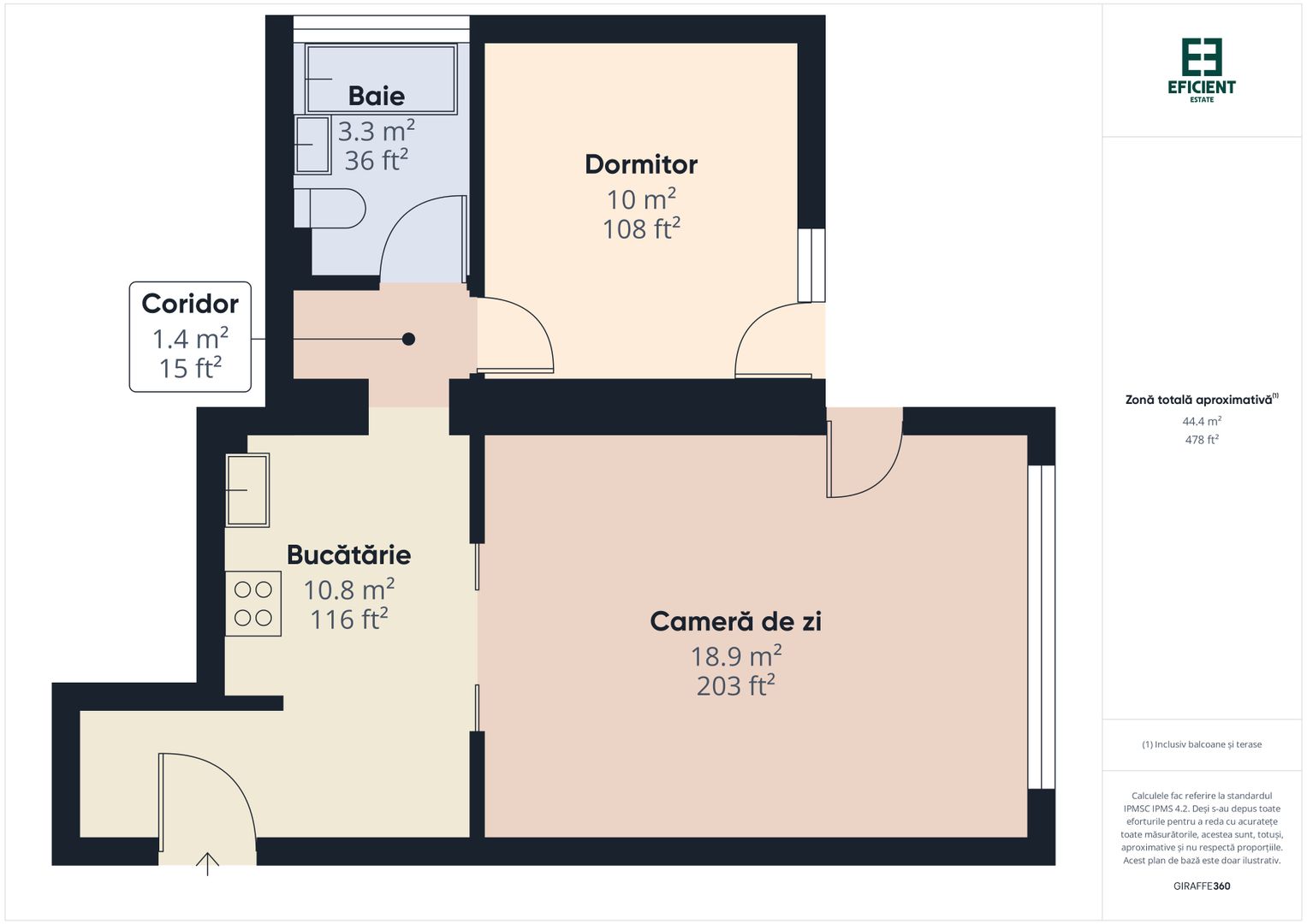 Apartament cu 2 camere etaj 2 și 2 locuri parcare - Timișoara - Poză 23